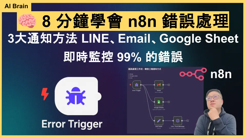 n8n 錯誤處理工作流